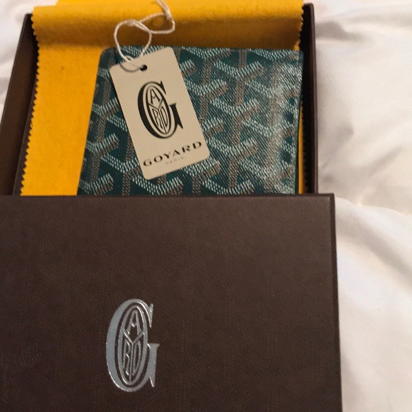 Authentic Goyard Billfold Wallet (Green)